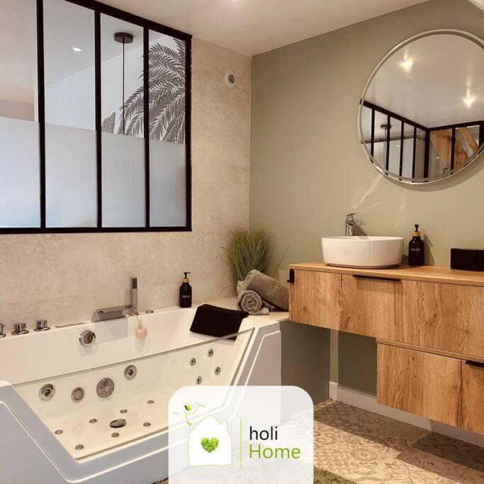 Ferienhaus H3 Charmante Maison Sur La Vilaine Pres Du Chateau *